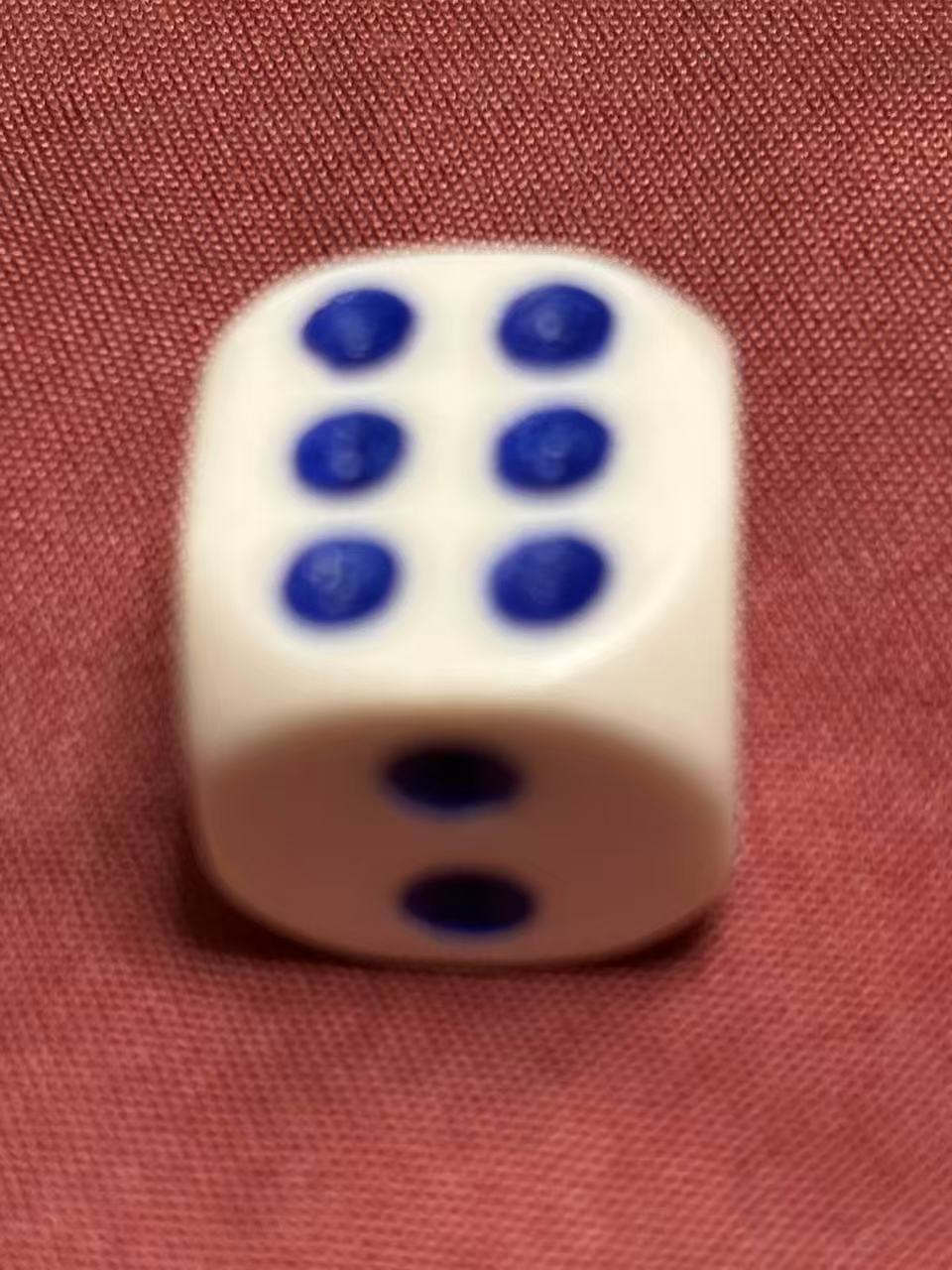 This is the front view of the dice.