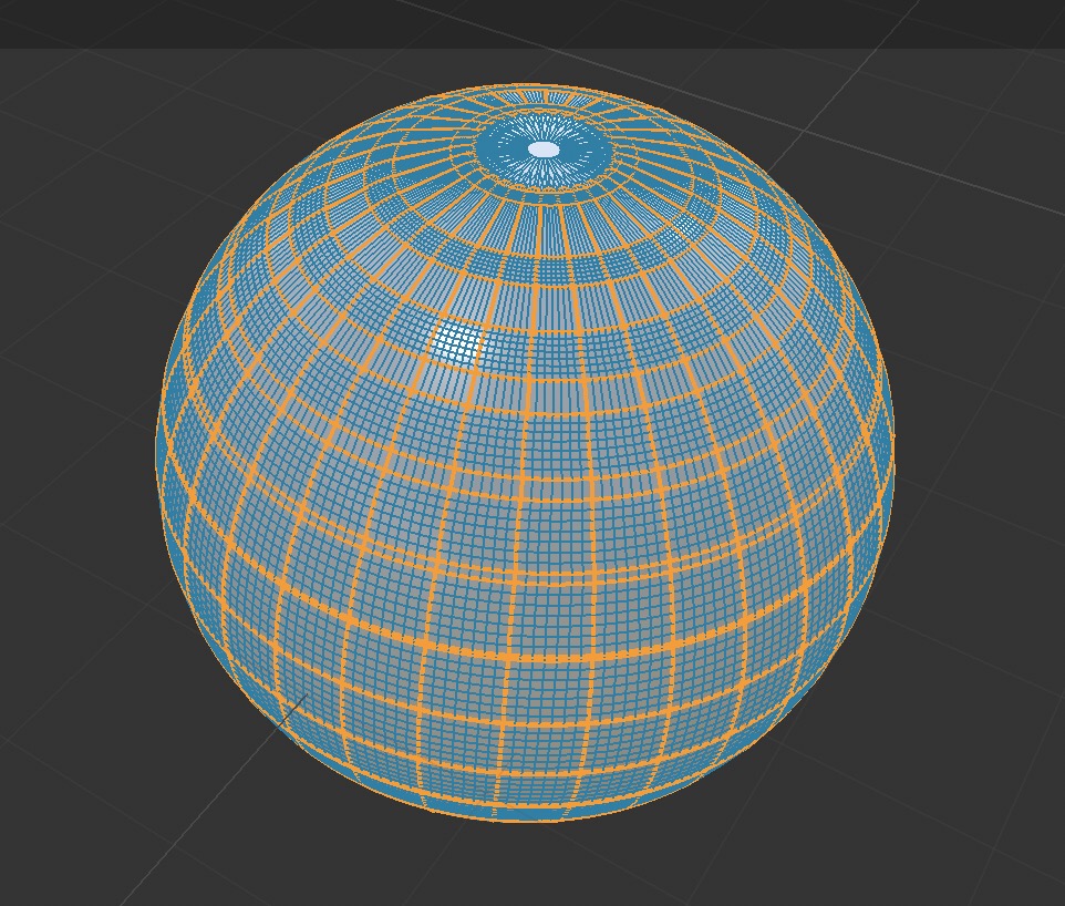 This shows the distribution of the foam ball modeling process.